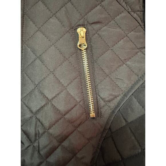 Girls So outerwear / jacket / coat Zip front with zip pockets BLACK SIZE 16 - Picture 6 of 6